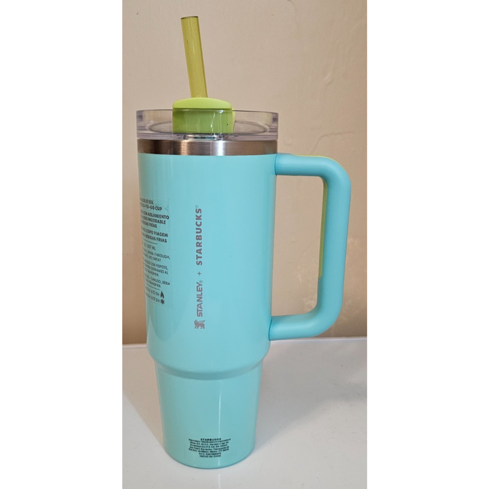 Stanley x Starbucks Mexico Exclusive 30 oz Summer 2025 Aquamarine US seller